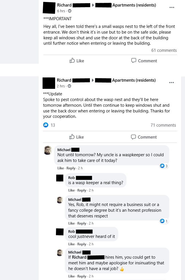 Sir Michael tweet media