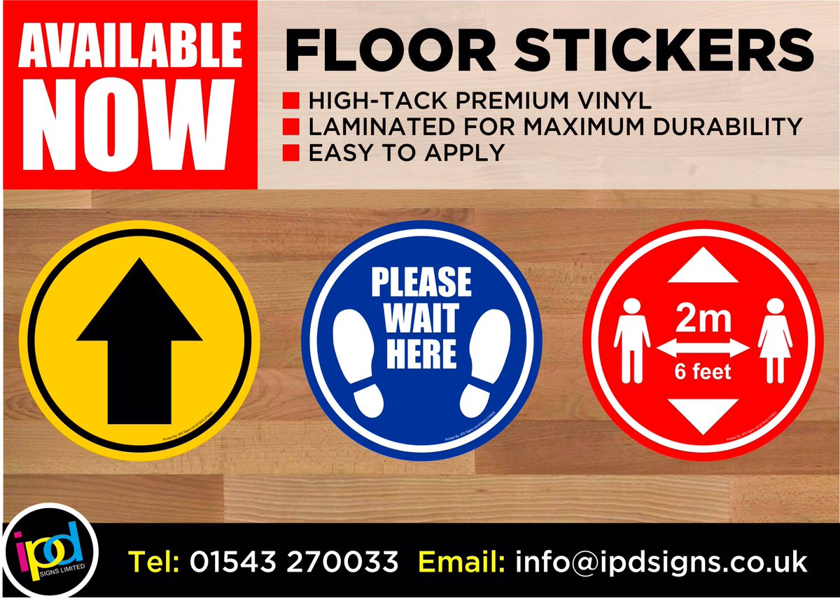 ipd_signs's tweet photo. Get return to work ready #design #print #display #printing #GraphicDesign #Branding #artwork #designer #logo #logodesign #signs #signage #graphics #stickers #vinyl #vehiclewrap #vehiclegraphics #clothing #workwear #businesscards #cannock #coronavirus #COVID19 https://t.co/hIaWDAxBG7