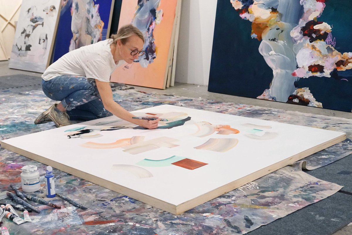 #JannaWatson's much-anticipated exhibition, Falling Forward, is now available for advanced viewing. Schedule an appointment with one of our Toronto associates.