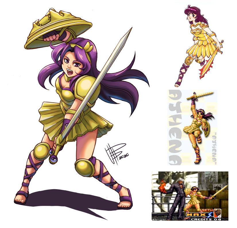 Minha 1a parte no #kofcollab da @elleangelinni ! Já que a lista