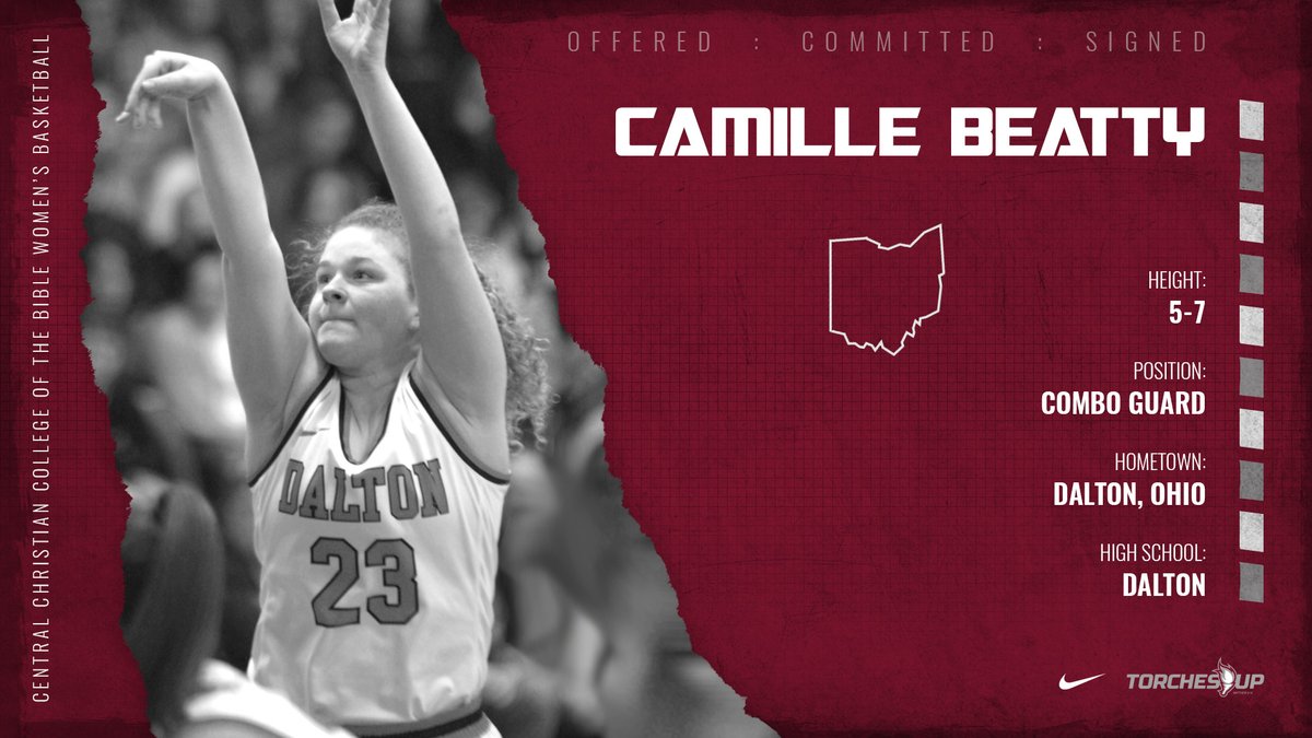 CBUSaints's tweet photo. ✍🏻 SIGNED ✍🏻

Women's Basketball is excited to announce Camille Beatty as the newest member of the Saints' 2020 class.

Welcome to the #TorchesUp Family, Camille. https://t.co/1SXi02tioA