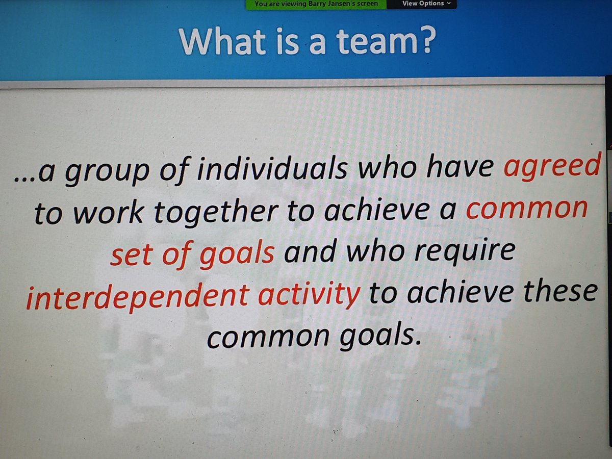 Excellent webinar this evening with @jansenhr on ‘Building a High Performance Team’ A huge thanks to Barry for his insightful, honest and engaging webinar @FAIreland @FAICoachEd #lifelonglearning #realitybasedlearning #learnercentred