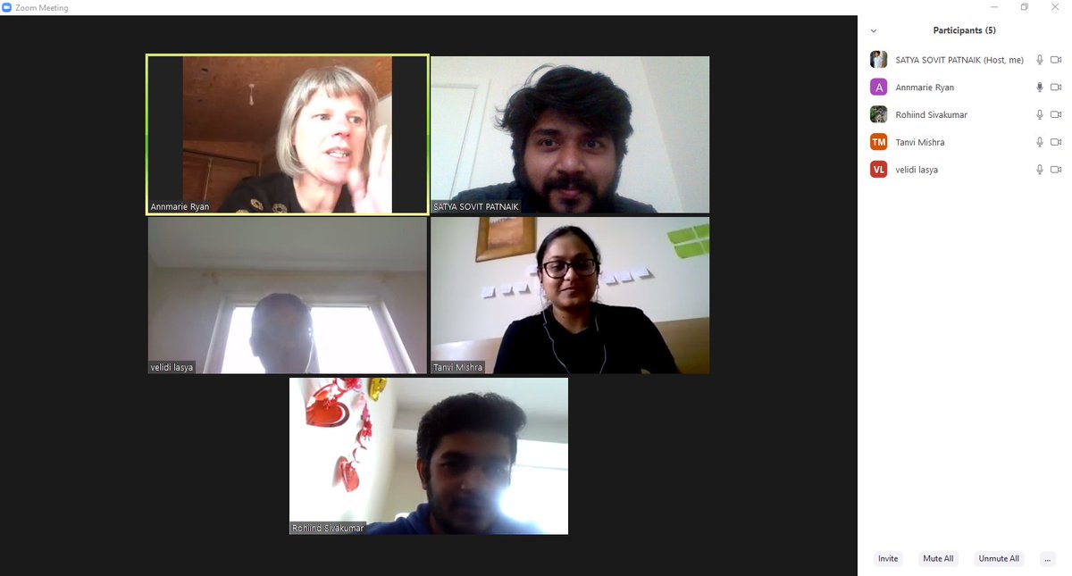 Creatta1's tweet photo. So Week2 Day3 ends with lots of interactions and valuable insights !!!!! 🙂
@FuturesUl #ULvsVirus #Team9 #Covid19 #DigitalFuturesLab @tanvimishra1991 @LasyaVelidi @Rohiind1 @SatyaSovit1991 https://t.co/xlcUBqa8T1