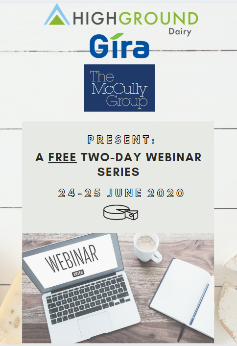 HighGroundDairy's tweet image. Less than a month away! Join industry veterans from HighGround Dairy, The McCully Group &amp;amp; GIRA for a free two-day webinar series covering global dairy market fundamentals that are impacting prices today &amp;amp; for years to come - SIGN UP HERE: tinyurl.com/yb3j76zw