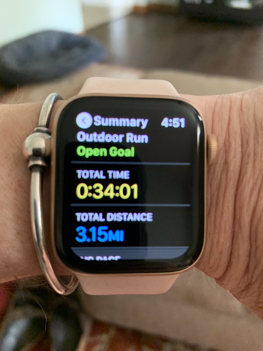 BarbFedele's tweet photo. Completed by 5K for the JSAMS Girls on the Run.  If this old lady can do it, so can you.  Come on girls!  You got this! #GOTR5K #JSAMSComeAlive #JSAMSROCKS https://t.co/KaSmtub7xi