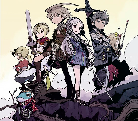 Another example is the Legend of Legacy, which all-around has nice designs that I personally really like and feel do a good job at fitting with their characters (even if the game isn't character driven).