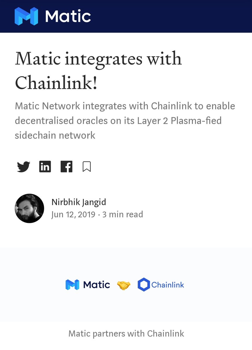 Yes you heard me right, Chainlink natively supports every Layer2 solution that exists today and into the futureThis includes Plasma Sidechains, State Channels, ZK/Optimistic Rollups, and moreBecause every Chainlink network is independent of each other...
