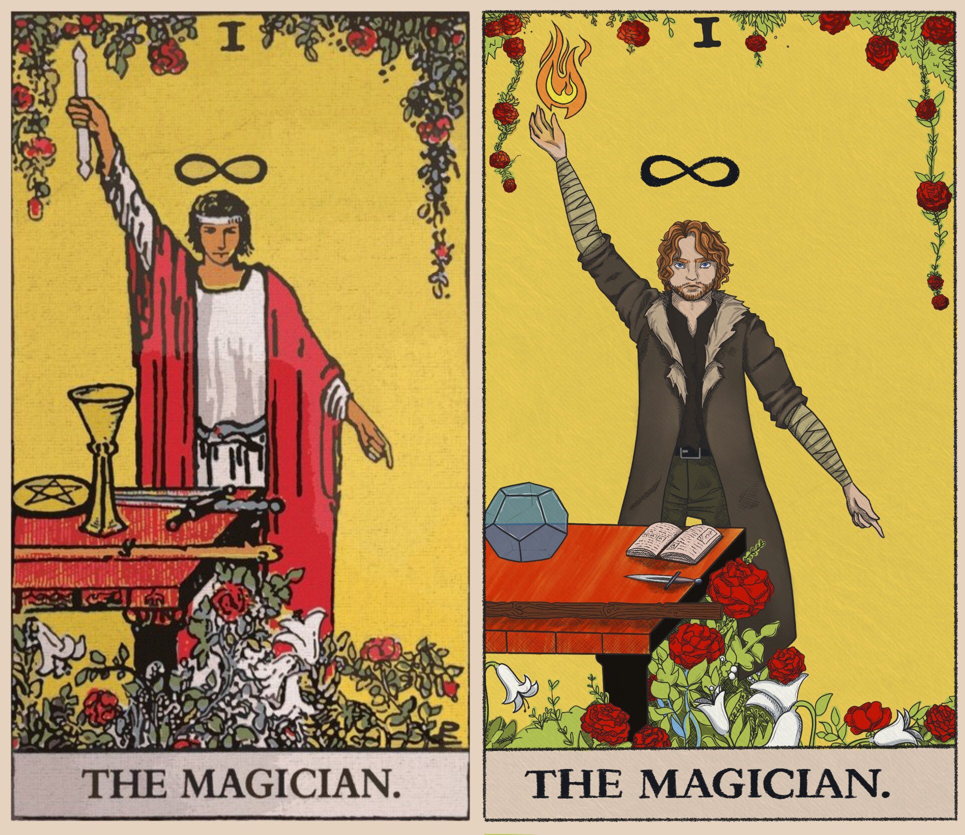 🌻 Nekaguro 🌻 on Twitter "Critical Role Tarot Card The Magician