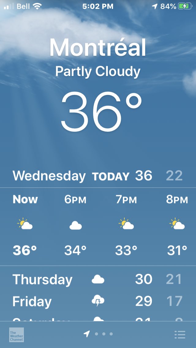 JeffsJourney_Eh's tweet photo. Man it’s a hot 🥵 one! #hatehumidity #toohotforme https://t.co/wYsWkjhnY1