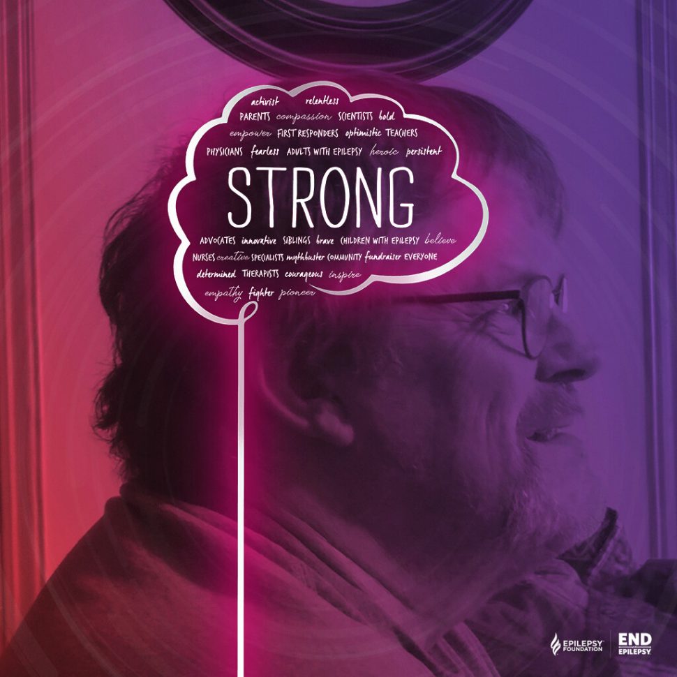 Seeing the resilient spirit in our warriors makes the fight more inspiring! 

"38yrs with epilepsy and I'm winning because I won't give up 💜 💜" - Jerry, warrior

Share your Brain Art+story/positive note for our community. Visit EndEpilepsy.org/BrainArt #EndEpilepsy #BrainArt