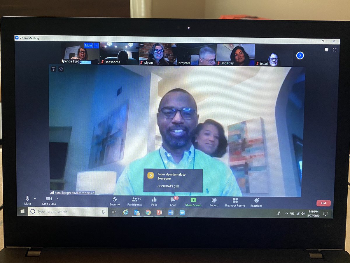 Congratulations to Principal Damon Qualls for being named the GCS Administrator of the Year!!  He received this surprise announcement today from Dr. Royster.  Well deserved!  <a href="/DMQUALLS/">Damon Qualls</a> <a href="/gcschools/">Greenville County Schools</a> <a href="/MonaviewES/">Monaview Elementary</a>