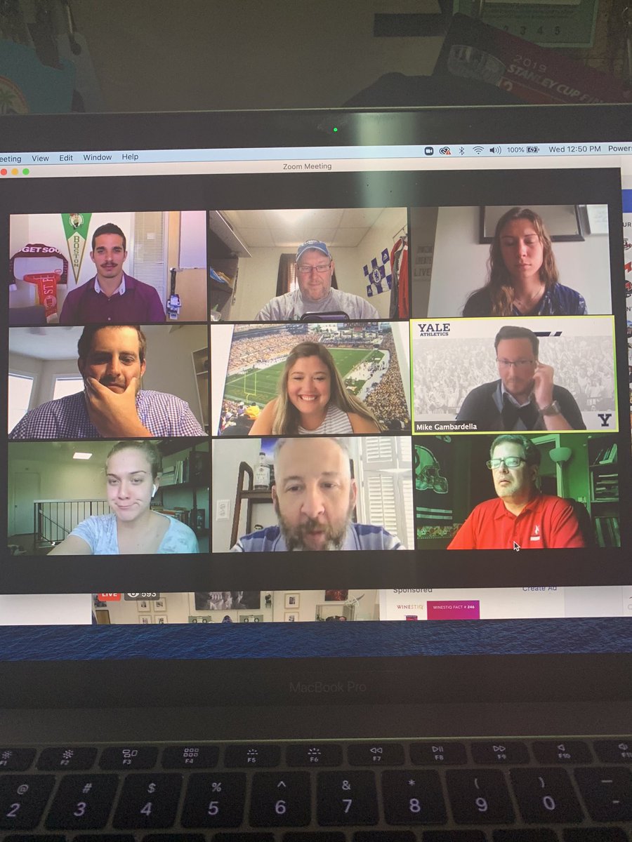 hssportscaravan's tweet photo. Great job today by our Content Creation panel for @CoSIDAnews Virtual Convention Week!! This will be a must watch on Monday, June 8. #CoSIDA20 https://t.co/LR0LZhoX7P