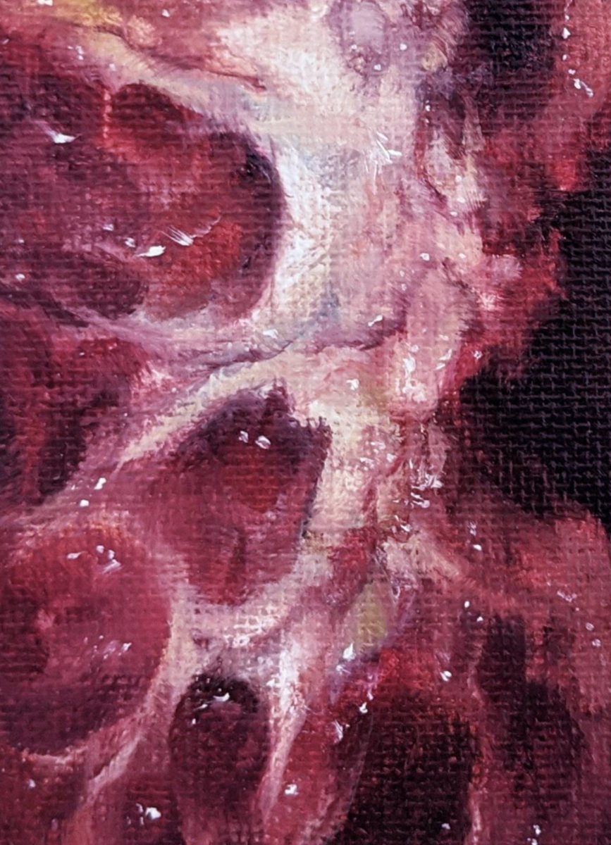 kdynesis / oil on canvas paper 5x5 inches 2020 
