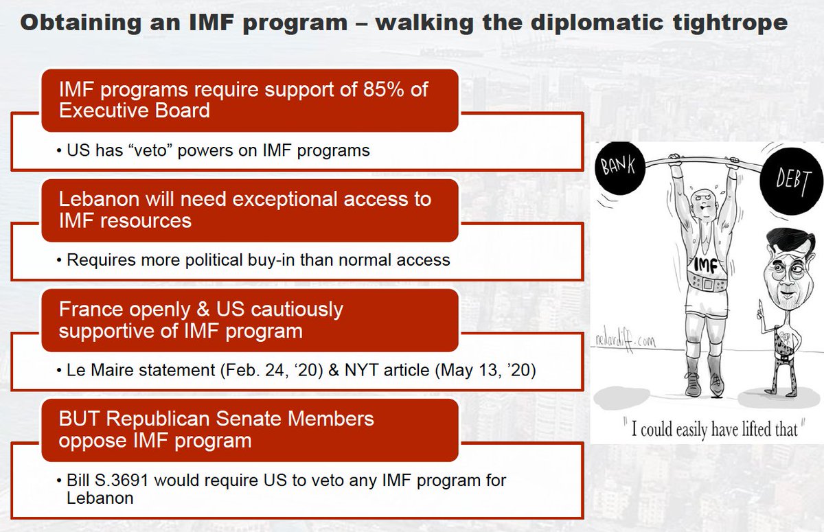 Another important issue is the  @IMFNews's involvement. The pros of obtaining an IMF program seem to outweigh the cons, but the  government will have to lobby hard (esp. with the  & the ) to ensure approval in the  @IMFNews Executive Board to obtain exceptional access. 13/x