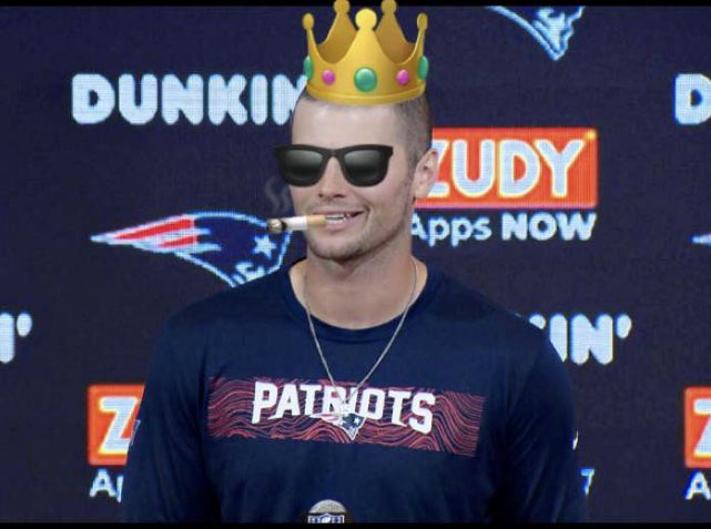 Ryan_Spags's tweet photo. Keep hating on the kid. He’s our QB. #TrustInStiddy https://t.co/UnXP8WMy29