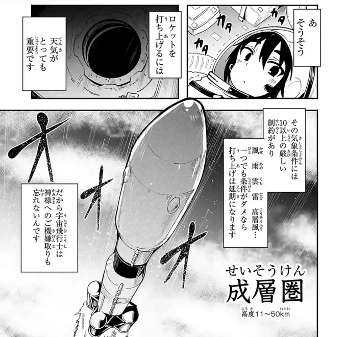 クルードラゴンが打ち上げ延期になりましたが、延期はよくある事です。
基準は国などによって違いますが、メテオノーツの1話を抜粋しときます。 