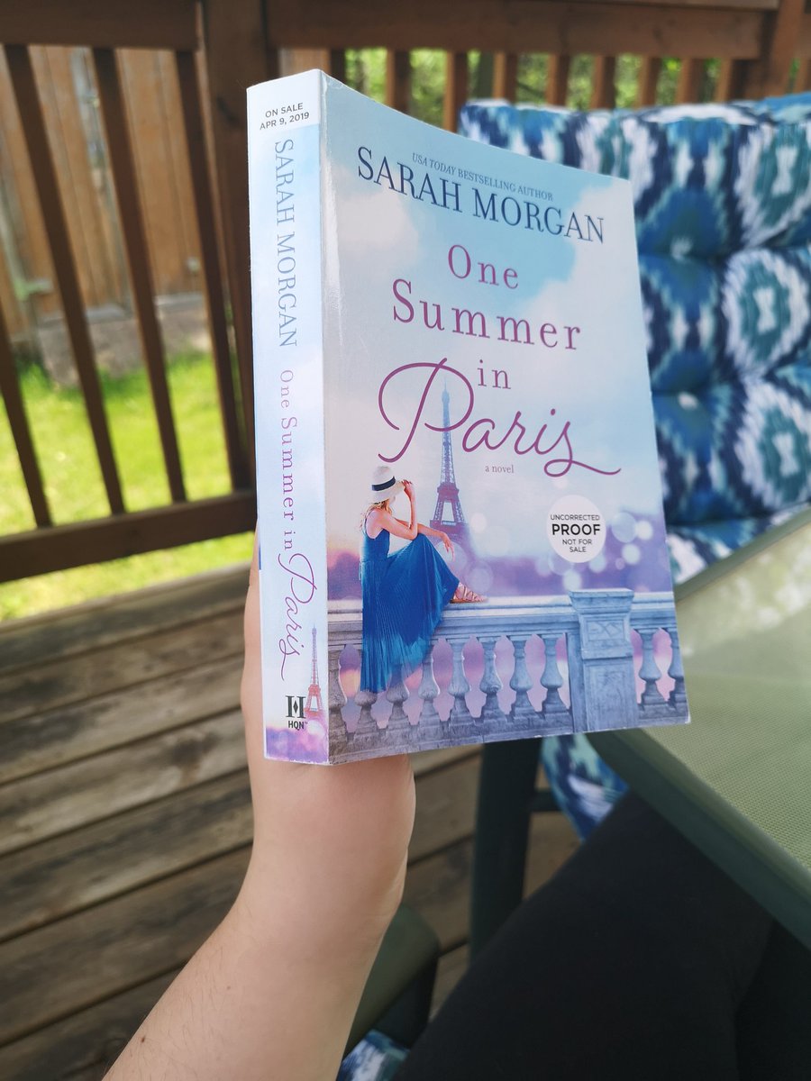 I read this book in one sitting! I loved Grace and Audrey's character development. This book had unexpected friendship, romance, finding yourself, summer in Paris, betrayals and forgiveness, and so much more. So glad I read this!One Summer in Paris by Sarah Morgan .25