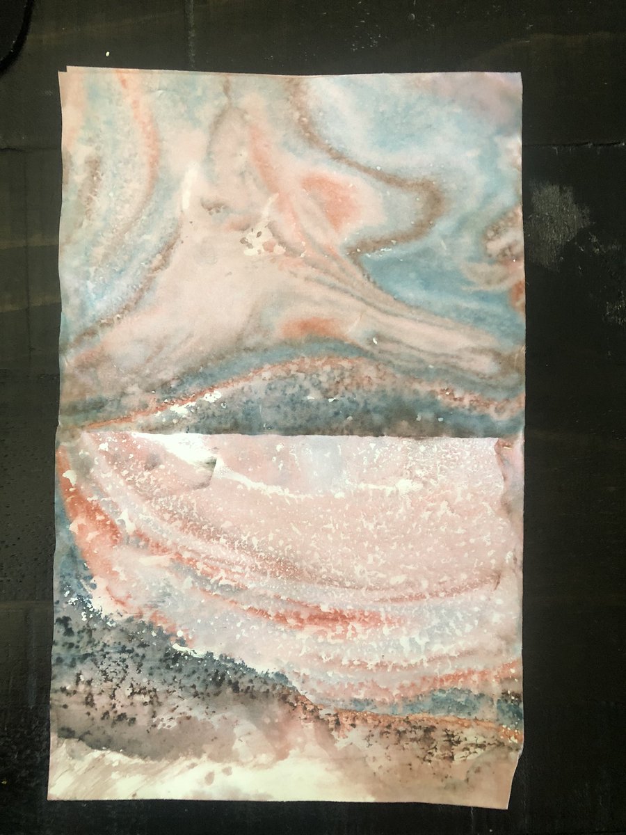 GiftedWoes's tweet photo. Experiment of the day...elephant toothpaste turned art with marbled paper! #wonderwhatwillhappennext https://t.co/2B2GzQNYCc