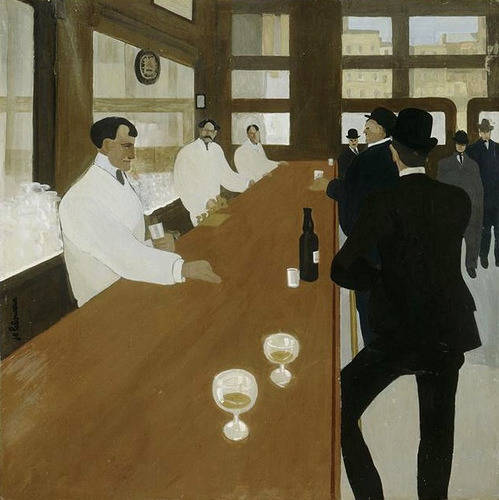 Bar in Pennsylvania, 1904, Jean Émile Laboureur