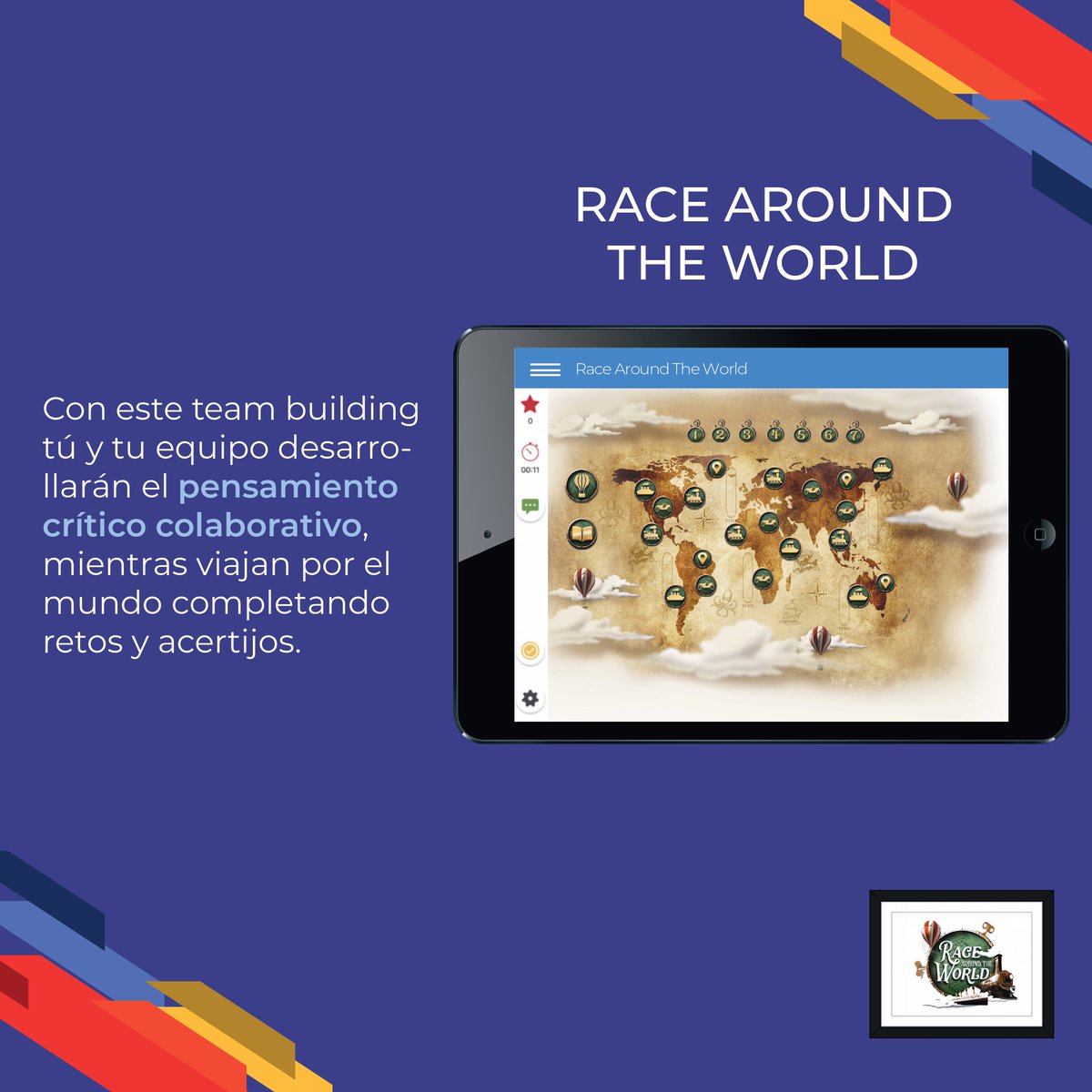 CatalystMX's tweet image. Porque el trabajo desde casa es la “nueva normalidad” te ofrecemos team buildings 100% virtuales💻

Estas actividades desarrollarán el pensamiento crítico de tu equipo ¡mientras se divierten!💪🏼

#teambuilding #equiposremotos #homeoffice #trabajoenequipo #trabajoencasa