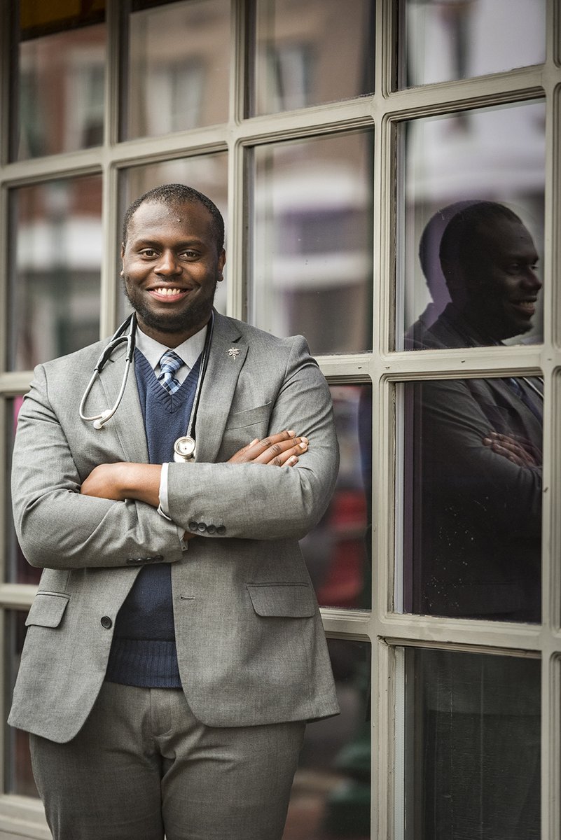 OUHCOM's tweet image. “I’d rather shoot as high as I can and know that I gave it my all instead of shooting low, hitting it and never knowing the full extent of my potential." -- Andrew Williams, rising third-year #medicalstudent &amp;amp; national #diversity chair, @COSGP (Photo taken February 2020)