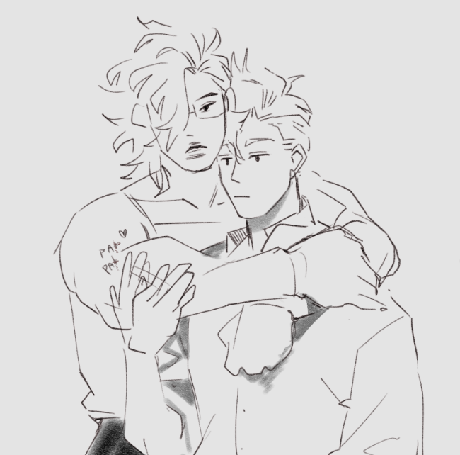 Fe the shapeshifting immortal and his doctor boyfriend, who doesn't really understand much but cares for him anyways. 