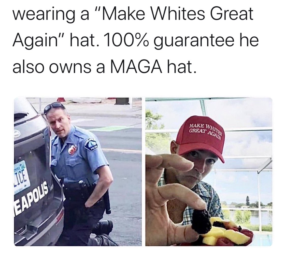 I just spoke with Jonathan Riches, the man in the viral photo accused of being Derek Chauvin, the Minneapolis police officer. He says the photo is doctored and he is looking into legal options against those who defamed him. https://t.co/elQCrqAaum
