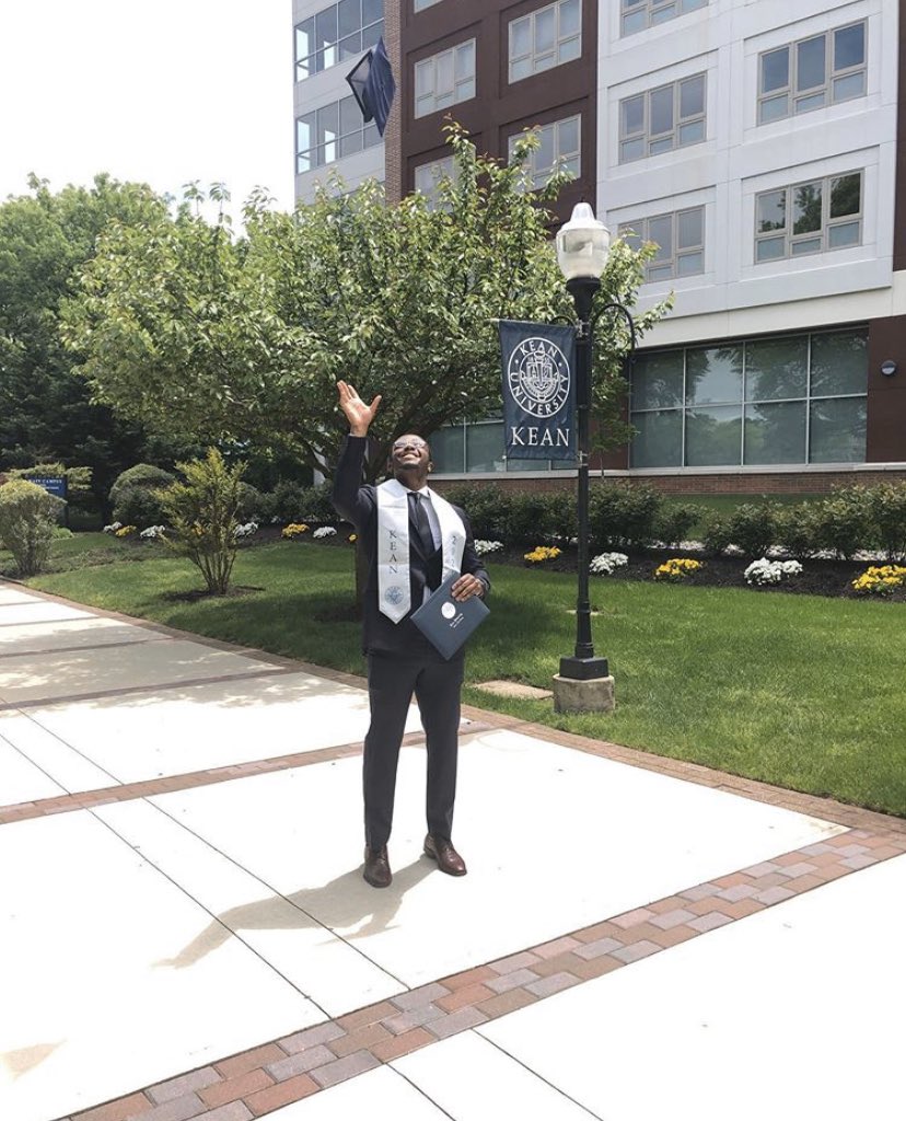 MCCCHoops's tweet photo. We are proud of you, Jordan! Keep making strides!๐จ๐พโ๐๐ #MercerCollege #MCCCHoops #VikingGraduate #KeanUniversity https://t.co/FmJGQlqkL0
