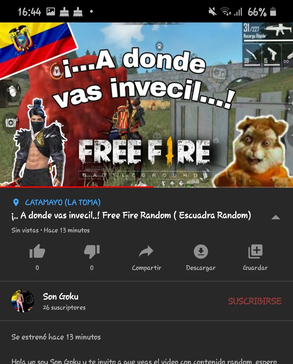 David92117242's tweet photo. Chicos nuevo video para el canal el link es este: https://t.co/oFYyTH3GeG y ya ssves si te gusta el video no olvides de suscribirte darle like paa más contenido Random... https://t.co/e3SV3IoVUf