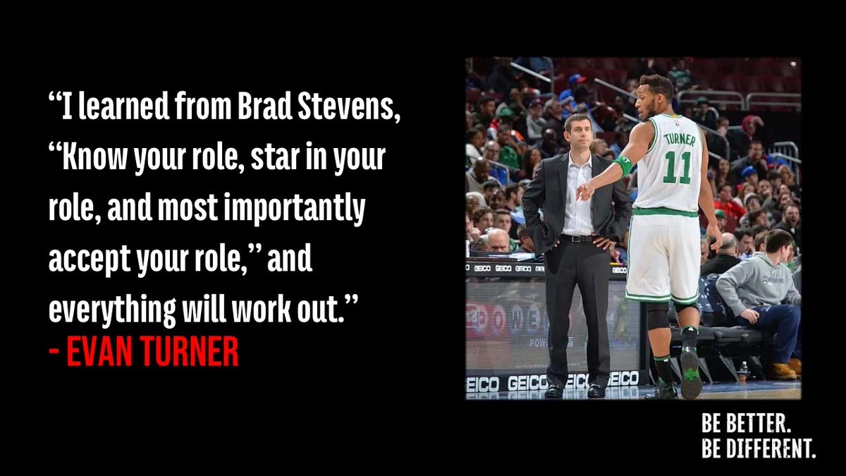“Embrace your role” #BeBetterBeDifferent <a href="/thekidet/">Evan Turner</a>