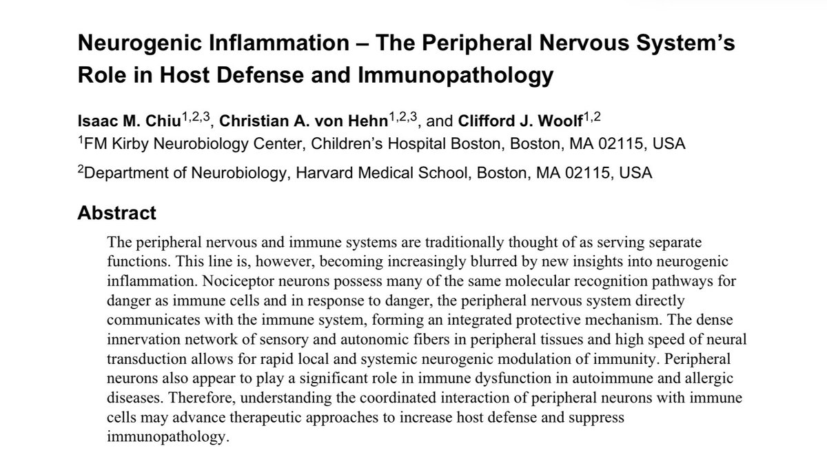 It is also important to remember that inflammation as an immune response goes hand in hand with sensitization of the nervous system and thus leads to protective nociception and often pain.See here  https://www.ncbi.nlm.nih.gov/pmc/articles/PMC3520068/pdf/nihms379003.pdf