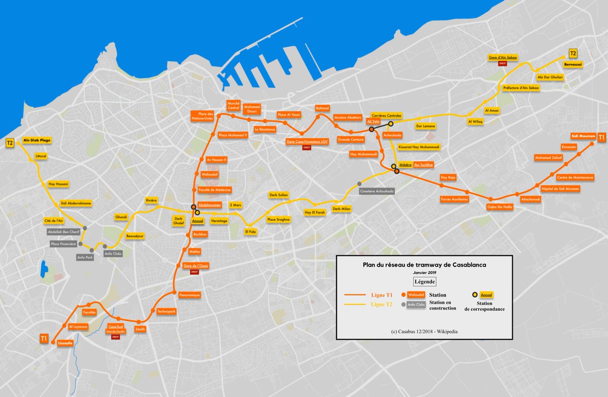 The Moroccan Index Future Brt S Called T5 T6 Will Serve Respectively Districts Of Lissasfa To Ain Chock Errahma To Hay Hassani These Are Corridor Lines In Order To