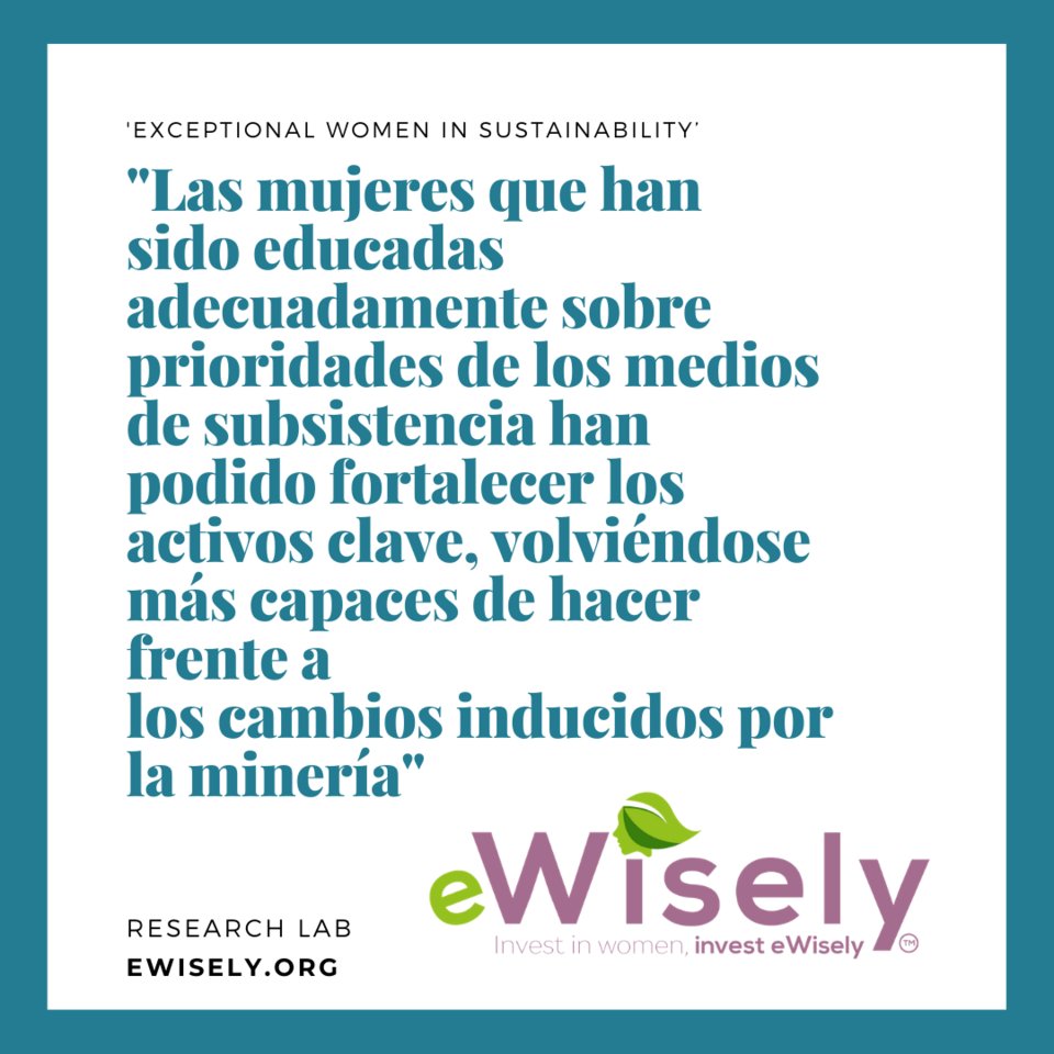 #ewisely #mujeresensostenibilidad #mujeresinspiradoras 👏🙌🙌💪🌸🌸🌸