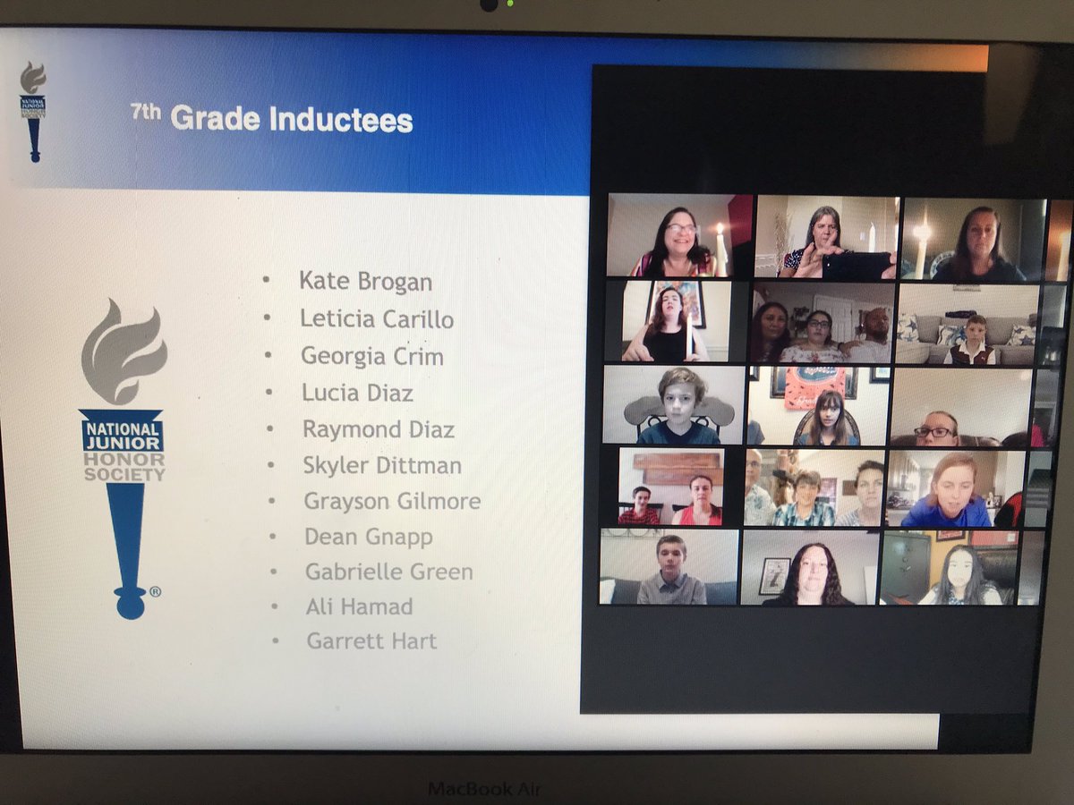 Lori Branham (@mablkb) on Twitter photo Congratulations to our first NJHS Class of 2020 - your lights shine bright! So proud of your accomplishments! #lutzk8 #leopardleaders #52strong #zoominduction <a href="/LutzSchool/">Lutz K-8</a> <a href="/AddisonGDavis/">Addison Davis</a> <a href="/HCPSArea3/">HCPS Area 3</a> Congratulations to our first NJHS Class of 2020 - your lights shine bright! So proud of your accomplishments! #lutzk8 #leopardleaders #52strong #zoominduction <a href="/LutzSchool/">Lutz K-8</a> <a href="/AddisonGDavis/">Addison Davis</a> <a href="/HCPSArea3/">HCPS Area 3</a>