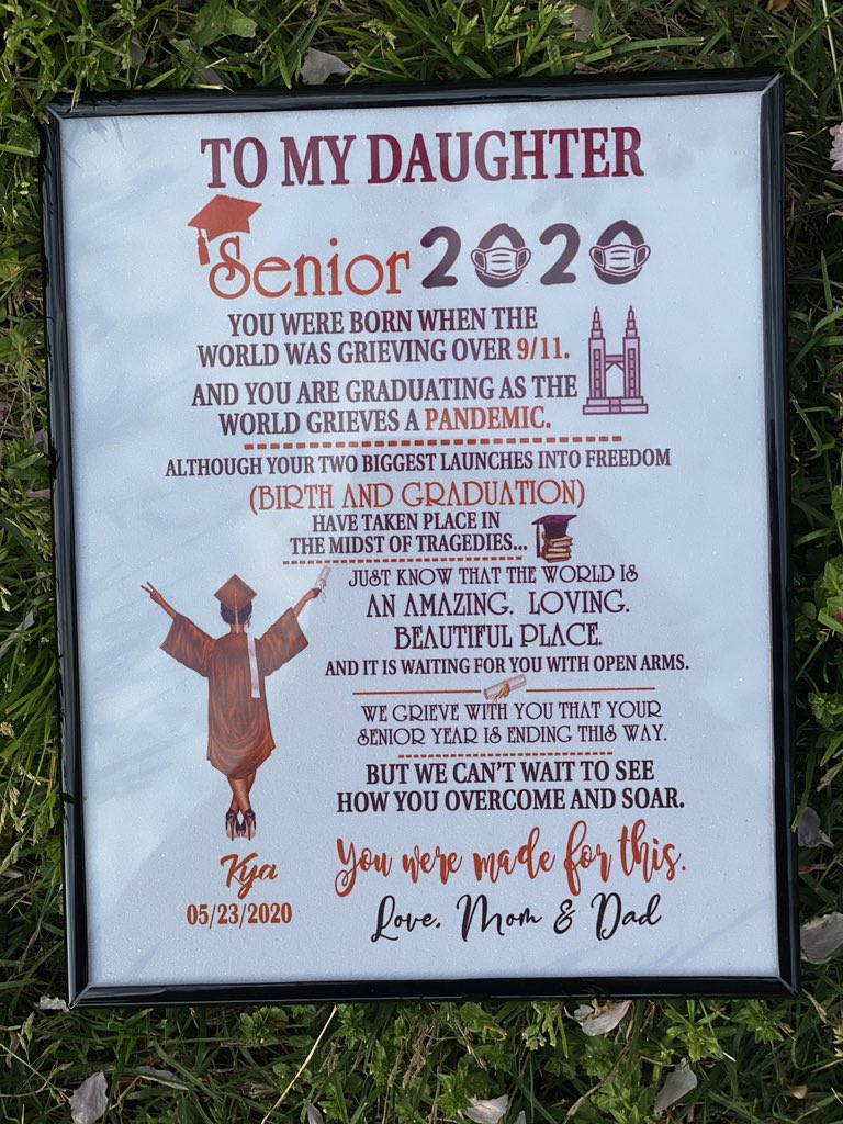 #2020Graduate <a href="/KellHighSchool/">Kell High School</a> thank you for 4 amazing years! ❤️👩🏽‍🎓