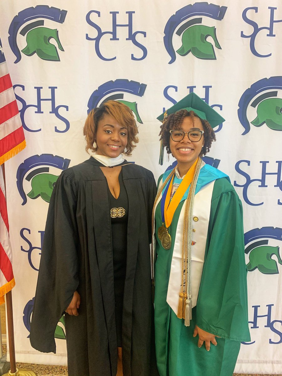 AP_Sotomayor's tweet photo. Seeing some amazing Class of 2020 students today made me so happy and so eager to see most of you this Friday! @StCharlesHS @SCHS_20Twenty https://t.co/MSIVneAiJ7