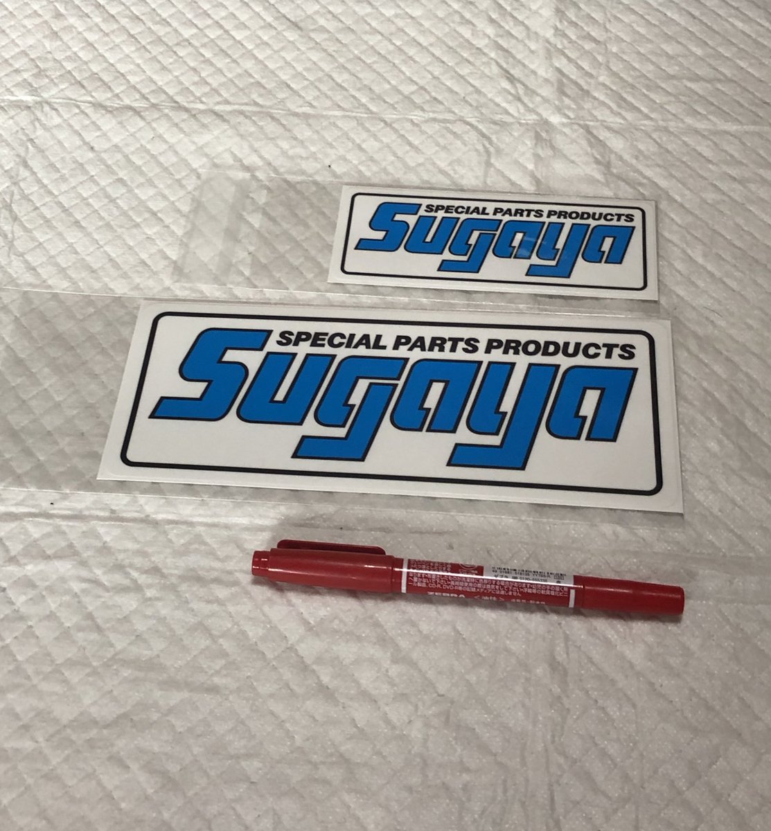 sticker_making's tweet photo. スガヤチャンバーステッカー
各サイズ当時物よりデザイン、サイズ共に忠実に製作しております‼️

大サイズ+小サイズセット　2000円
大サイズ1枚　1400円
小サイズ2枚セット　1800円
送料込みのお値段です‼️

お気軽にお問い合わせ下さい！ https://t.co/w7j2mxsygQ