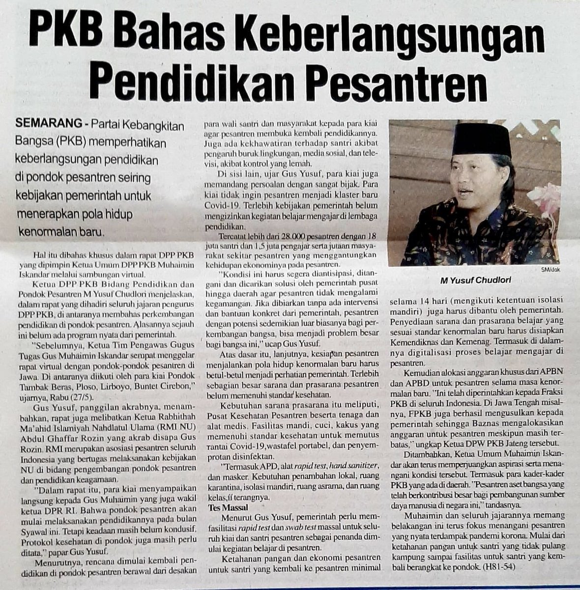 Diskusi antara Pemerintah &amp; PKB harus kontinyu dilakukan, demi saling melengkapi arah kebijakan pembangunan. Leres nggih Pak <a href="/jokowi/">Joko Widodo</a> ? Gus Muhaimin <a href="/cakimiNOW/">A Muhaimin Iskandar</a> Gus <a href="/yusuf_ch/">M Yusuf Chudlory</a> <a href="/NajwaShihab/">Najwa Shihab</a> <a href="/DPP_PKB/">DPP PKB</a> <a href="/KickAndyShow/">Kick Andy Show Official</a> . Makasih <a href="/suaramerdeka/">SuaraMerdeka.com</a> <a href="/EmHasanuddin/">M Hasanuddin Wahid</a> <a href="/hanifdhakiri/">MHD</a> <a href="/LuqmanBeeNKRI/">Luqman Hakim</a>