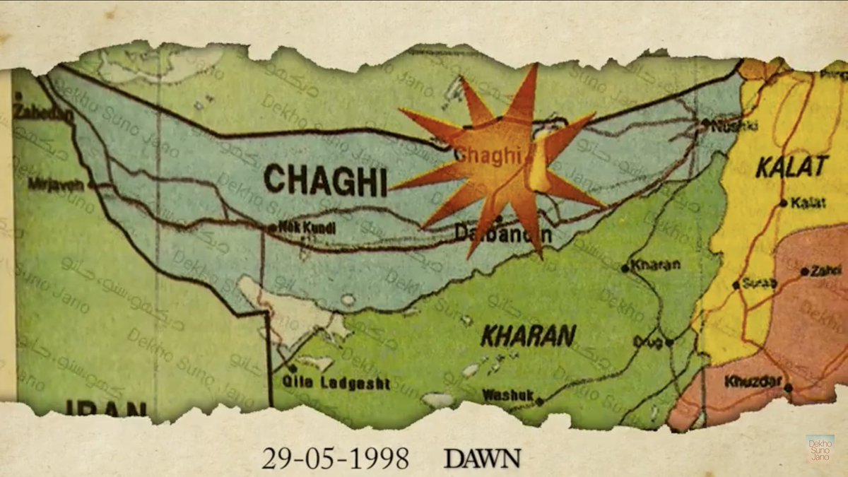 On 30th may 1998  #Pakistan conducted another  #Nuclear test, this was Chagai-2, pakistan conducted 6 N-tests to 5 of  #india and became the 7th Nuclear country in the world, also the first and only  #Muslim nuclear country worldwide .. 41/n  #یوم_تکبیر  #YomeTakbeer