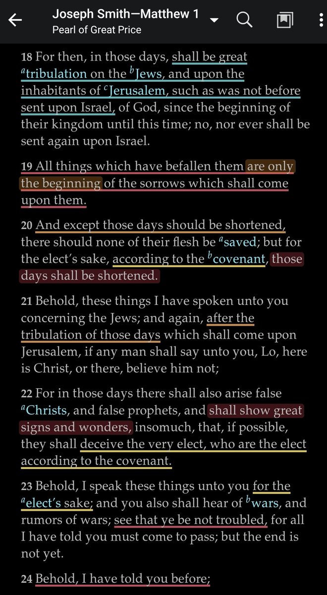 I'm calm. I know what will be said when the Lord starts preaching His sermons. This ain't it. All of this circus is the manifestation of evil earthly men. A precursor."See that ye be not troubled"This is the imitation show, brought to you by the enemy of God.