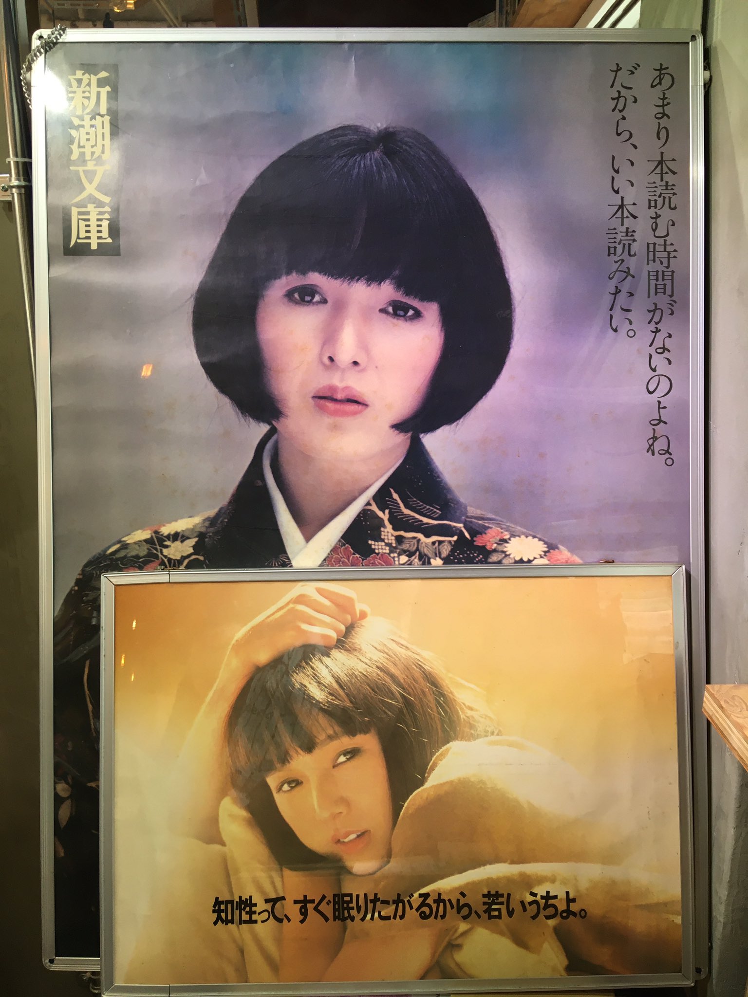 1003 0528定休日明け オープンしています 昨日本と一緒にお譲りいただいた桃井かおり 存在感がすごい T Co Ybuskjydjs Twitter