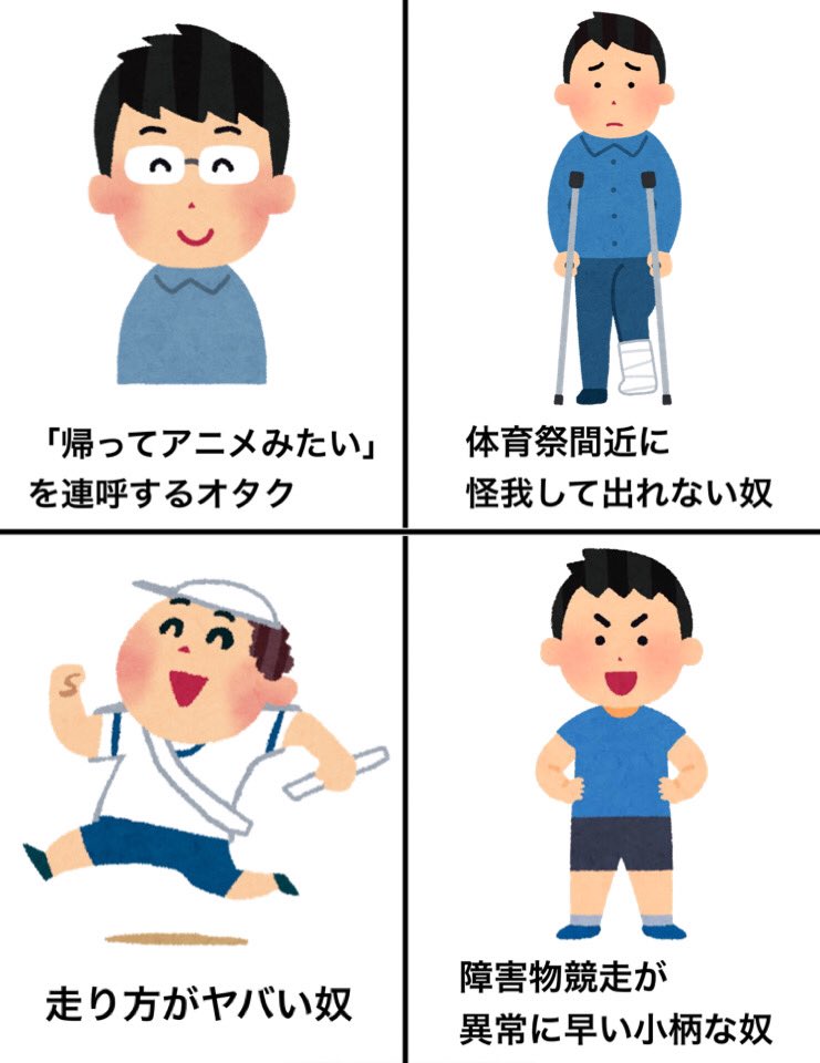 毎年よく見る光景 体育祭の時にいる奴まとめ 話題の画像プラス