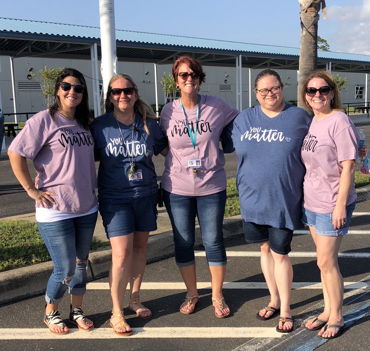 Drive by clap out!  Celebrating hard work and success!