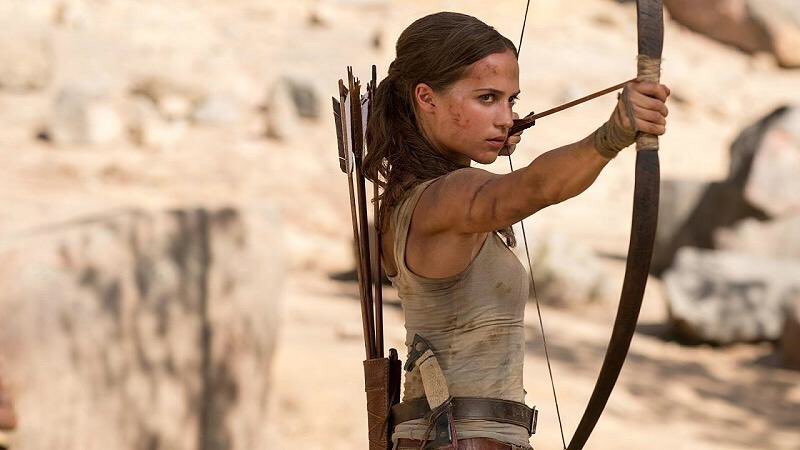  #AliciaVikander  #LaraCroft  #wcw