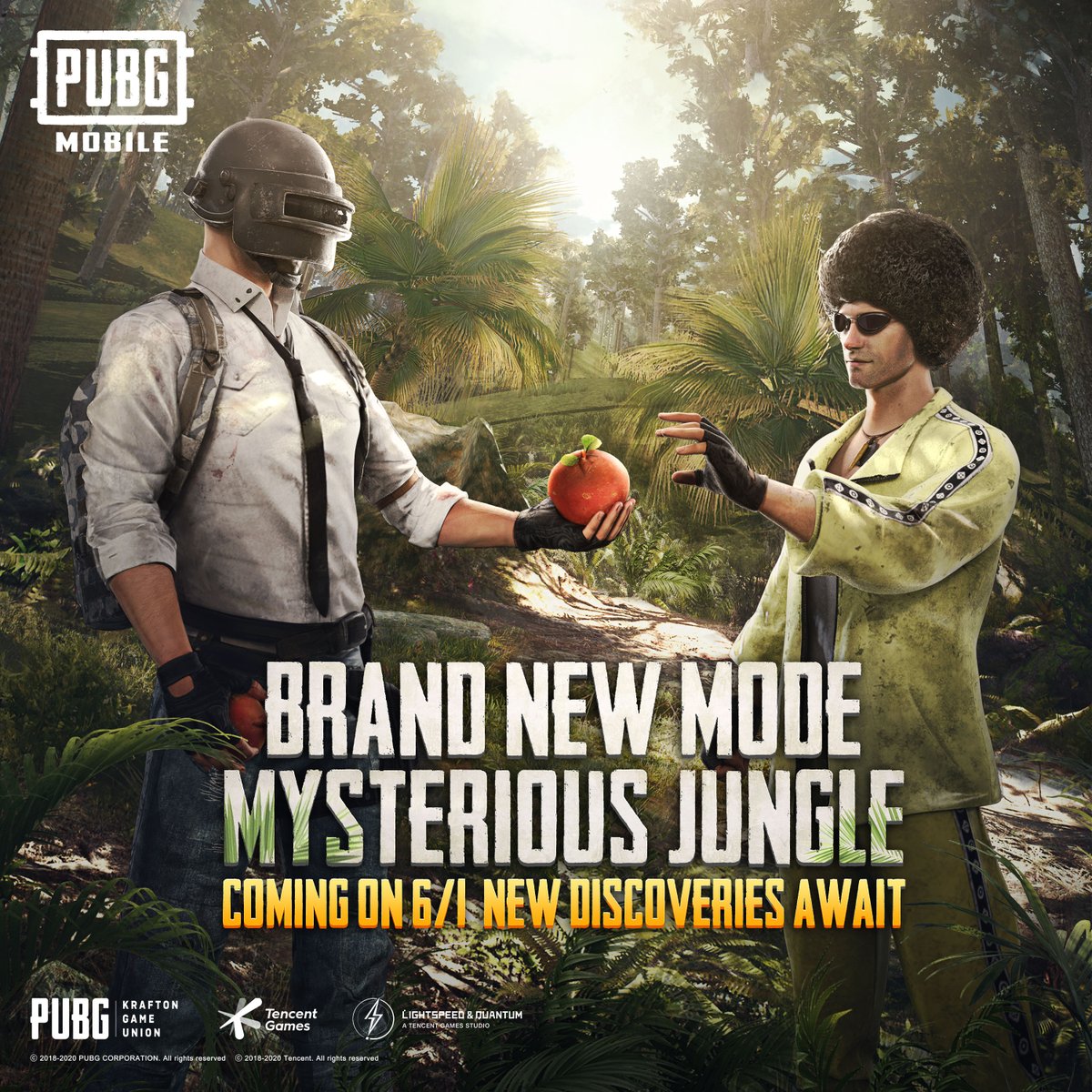 Pubg Mobile The Jungle Provides If You Know Where To Look The Mysterious Jungle Launches On 6 1 T Co Bx8fzowap8 T Co Pygngztlsk Twitter
