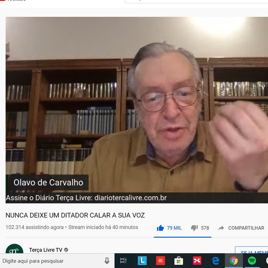 Rilaudares's tweet photo. 102K - Terça Livre batendo recorde!!! 
Dá-lhe @allantercalivre !!! PARABÉNS!!!! https://t.co/tg61D6vcPj