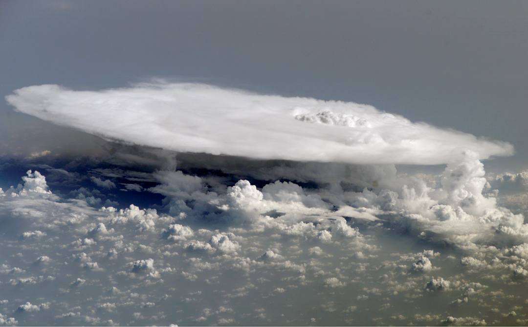 The anvil cloud rule also deals with lightning, as especially potent thunderstorms generate anvil head clouds. They also can have powerful winds that could jeopardize a rocket's ability to control itself, and ice crystals that could damage surfaces and systems.