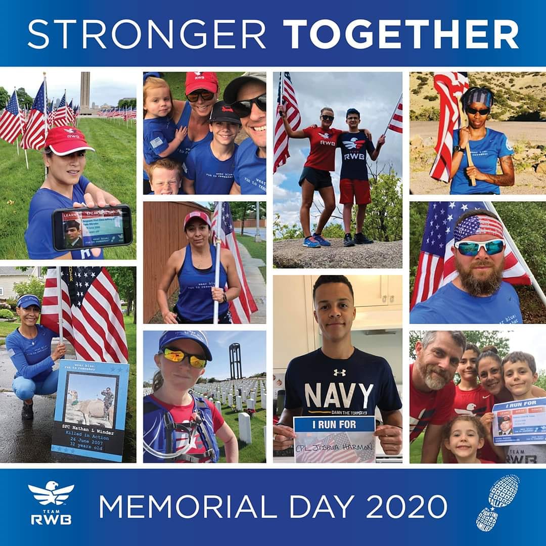wearblue's tweet image. Thank you to all of our exceptional partners this Memorial Day. 
@teamrwb @mission43, @WithHonorFund @amazonmilitary @AlaskaAir @huntmilitary @cepcompression @Visa @Adobe #forthefallen #runinblue #learntheirstories #speaktheirnames #honortheirlegacies #shareyourmemorialday #wbr2r