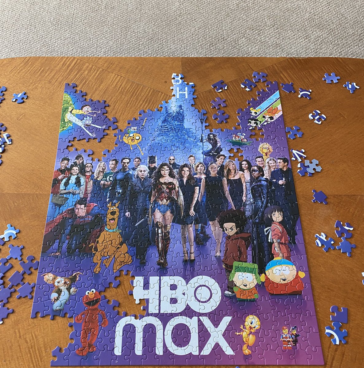 Dorian Parks on Twitter: "Working on this #HBOMax puzzle. Should finish  today. https://t.co/mO86J2hqU2" / Twitter
