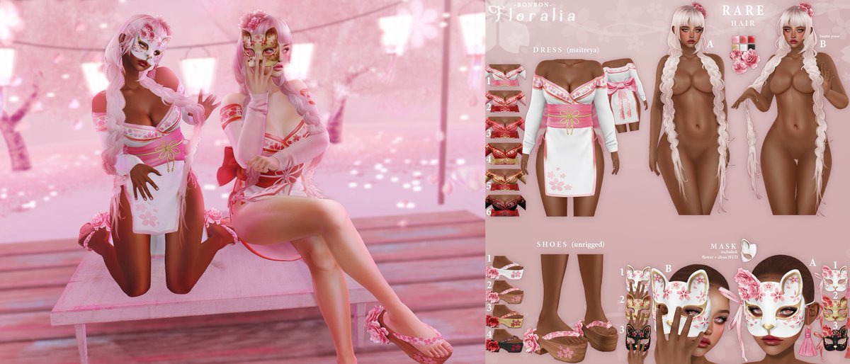 Bonbon - Floralia Gacha coming soon to The Arcade (June 1st)
#SecondLife #TheArcade #BonbonSL

flickr.com/photos/kittyna…